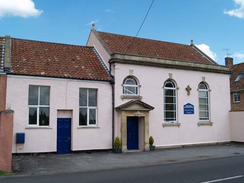 Photograph of Brent Knoll Methodist Church.